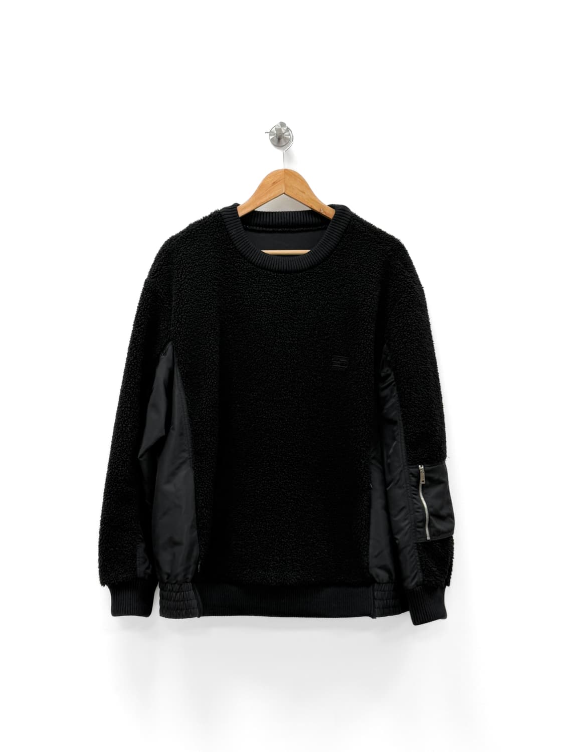 시스템 옴므 보아 플리스 믹스 스웨트셔츠 상품이미지1