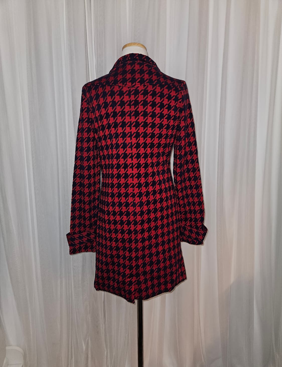 anap 빈티지 캐캐체 레드 체크코트 니혼진 공겜여주 히메갸루 모리 상품이미지2