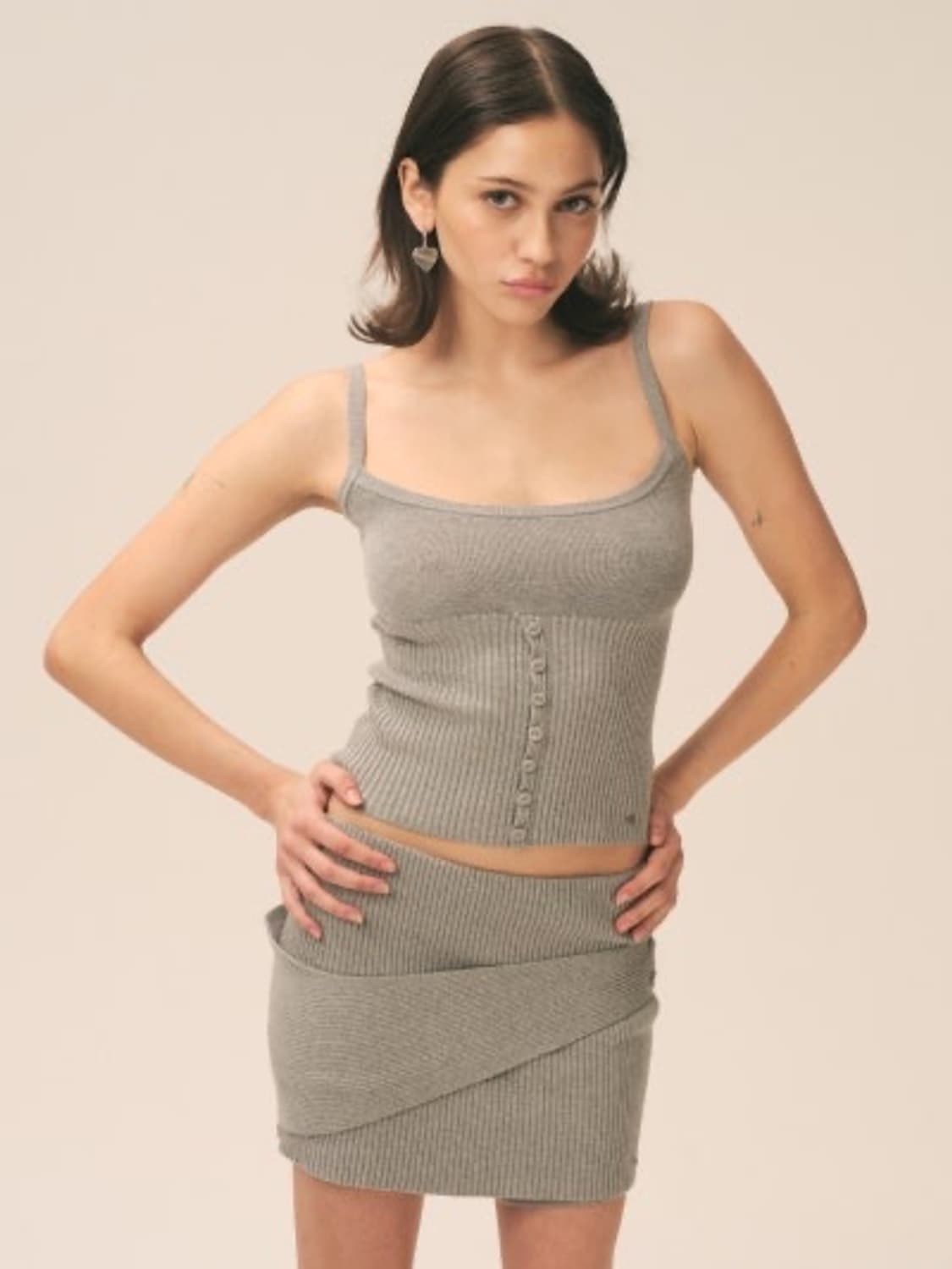 글로니 헤이든 랩스커트 탑 상품이미지1