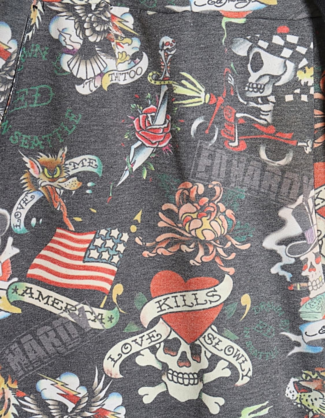 Ed Hardy Tatto Cotton Shorts (31~32) 상품이미지3