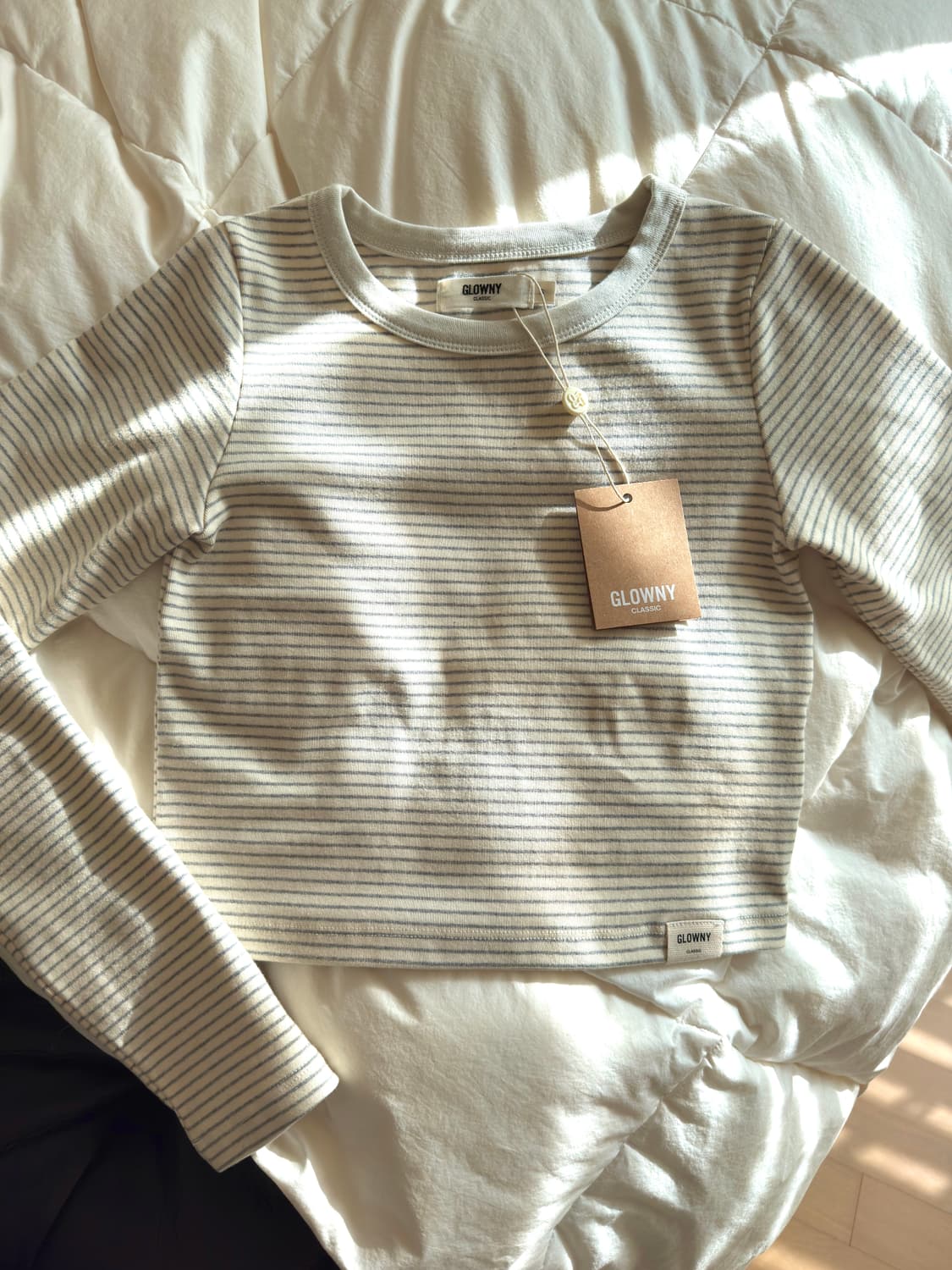 글로니 G COMFORT LONG SLEEVE (STRIPE) 상품이미지1