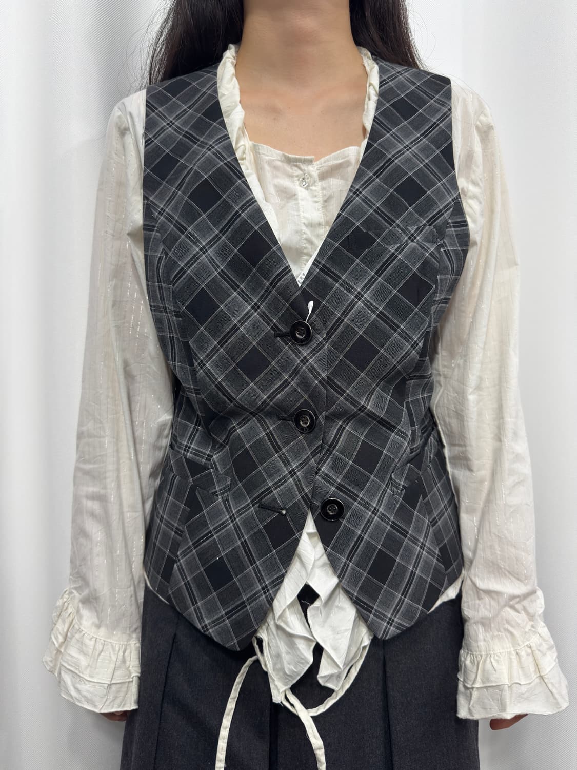 design shirring shirt 상품이미지7