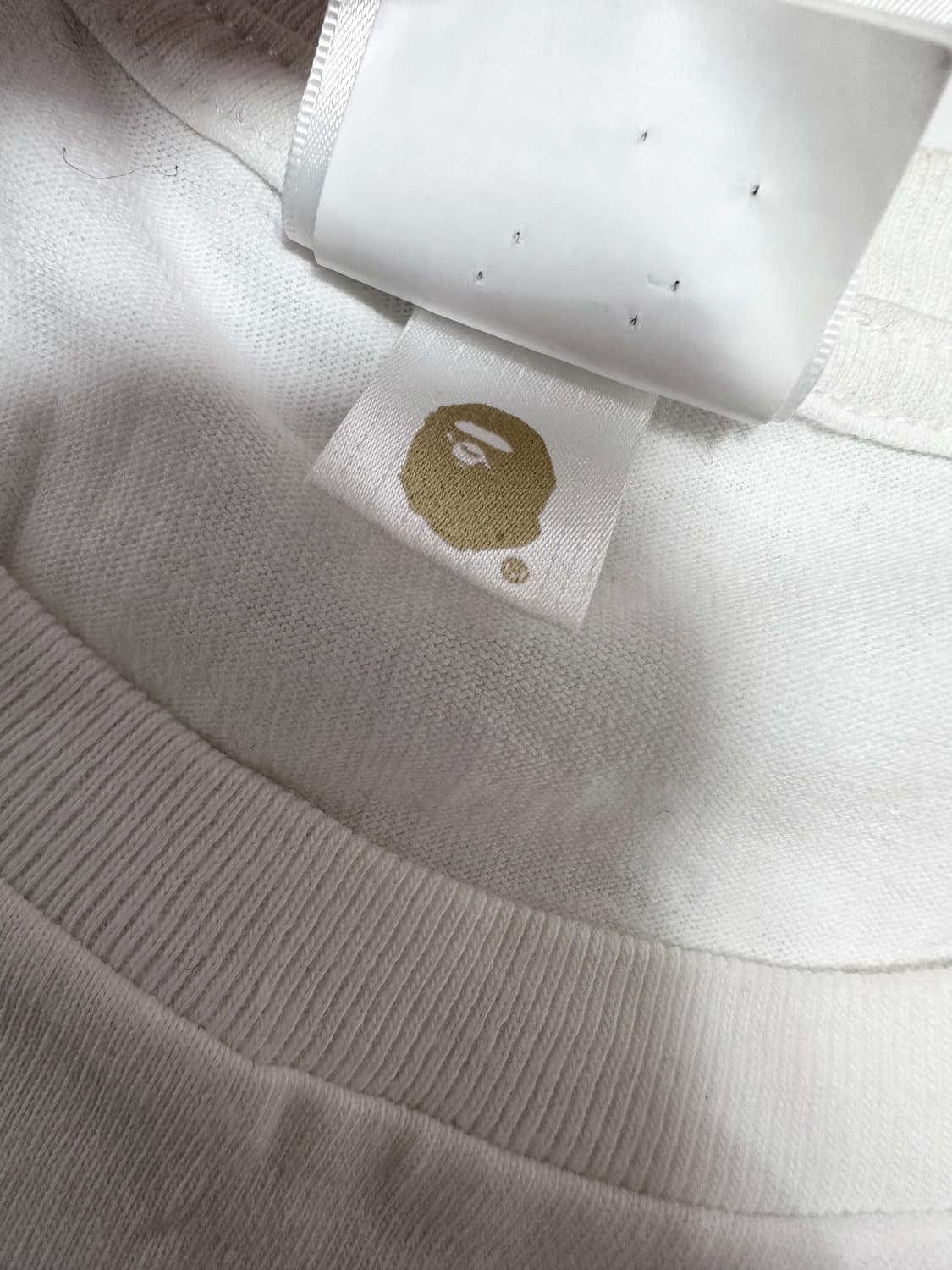 BAPE 베이프 카모 흰색 반팔티 상품이미지8