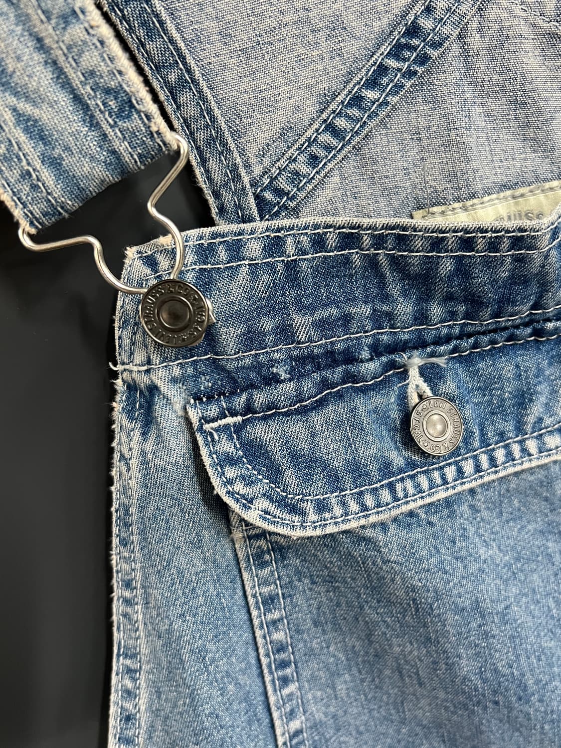 Levis Silver Tab 리바이스 실버탭 데님 멜빵 오버롤 상품이미지3