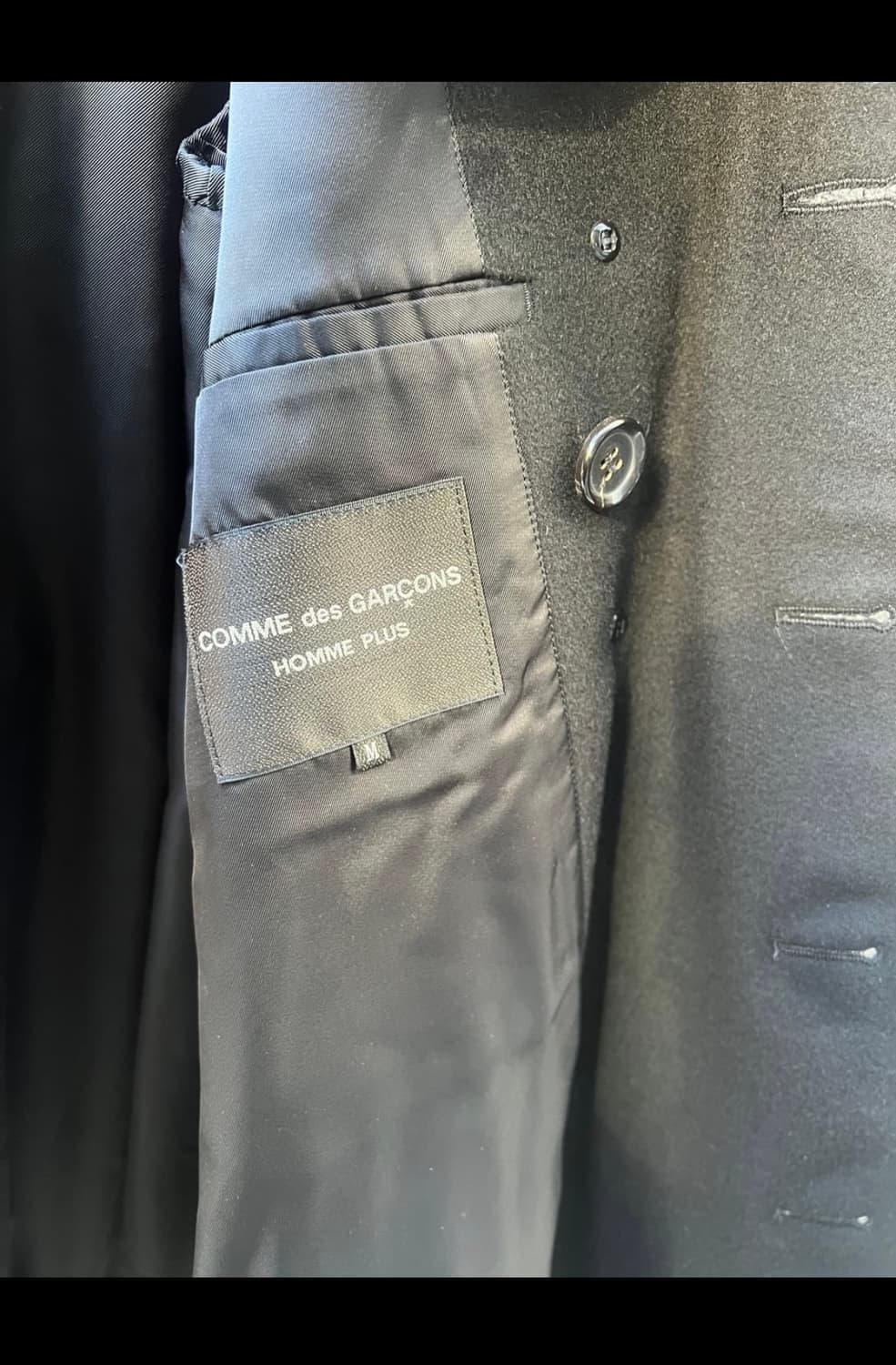 18AW Comme des garcons homme 피코트 상품이미지3