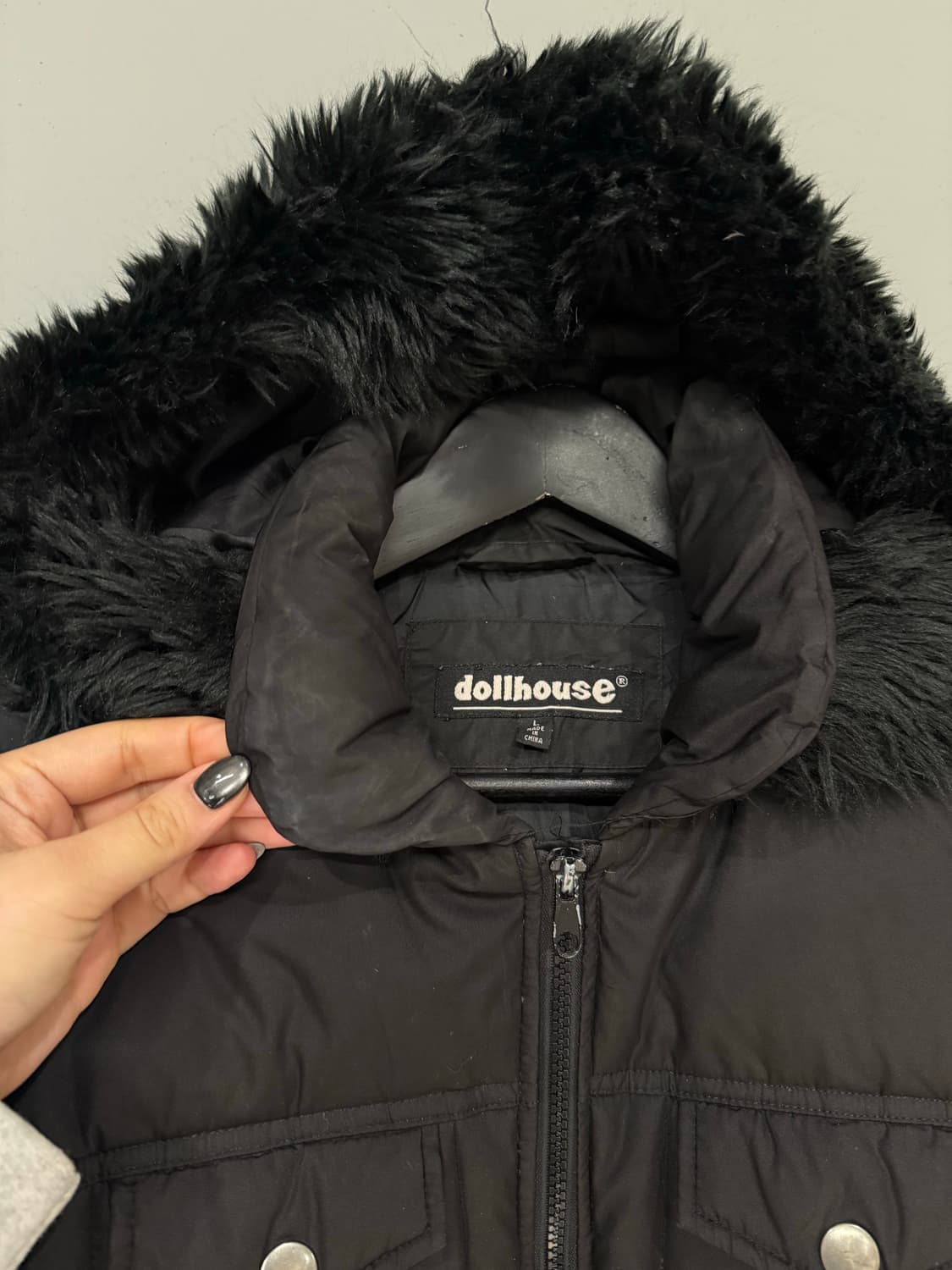 pocket detail fur trimming hood padding 상품이미지7