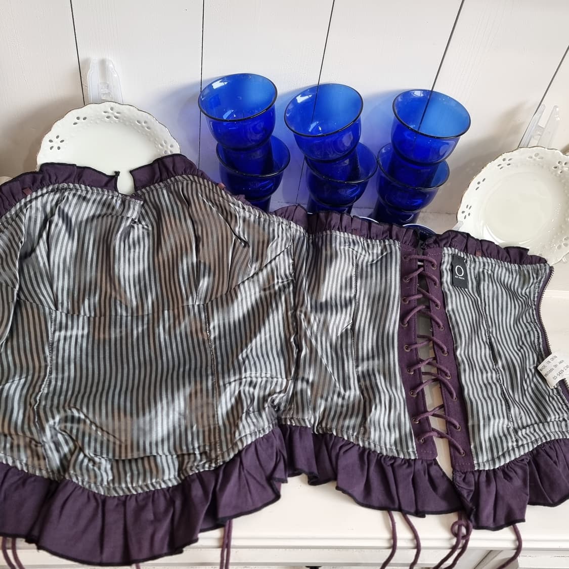 OZZ ONESTE(오즈온)고딕 코르셋 뷔스티에 탑 상품이미지8