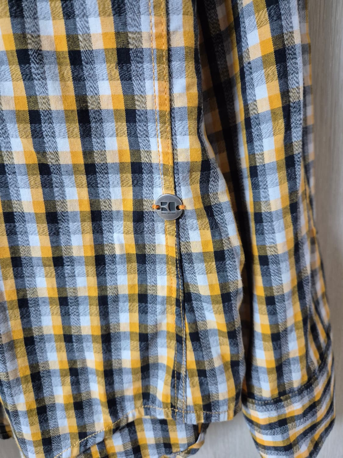 휴고보스 체크 셔츠 체크남방 M 남성 상품이미지3