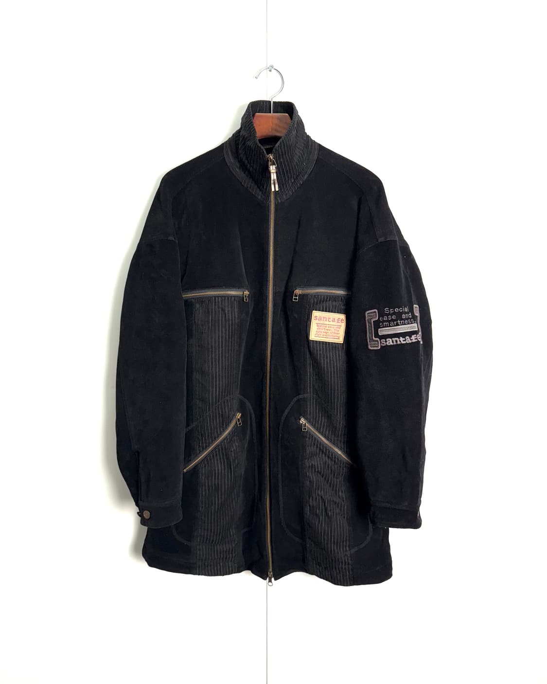 90s santa fe 패널 코듀로이 코트 상품이미지1