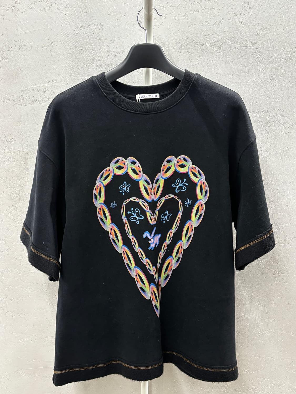 비건타이거 오버사이즈 그래픽 티셔츠 F 상품이미지2