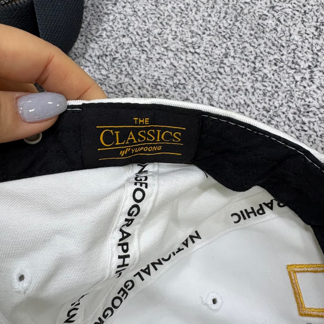 F 내셔널지오그래픽 화이트 볼캡 0303J 상품이미지6