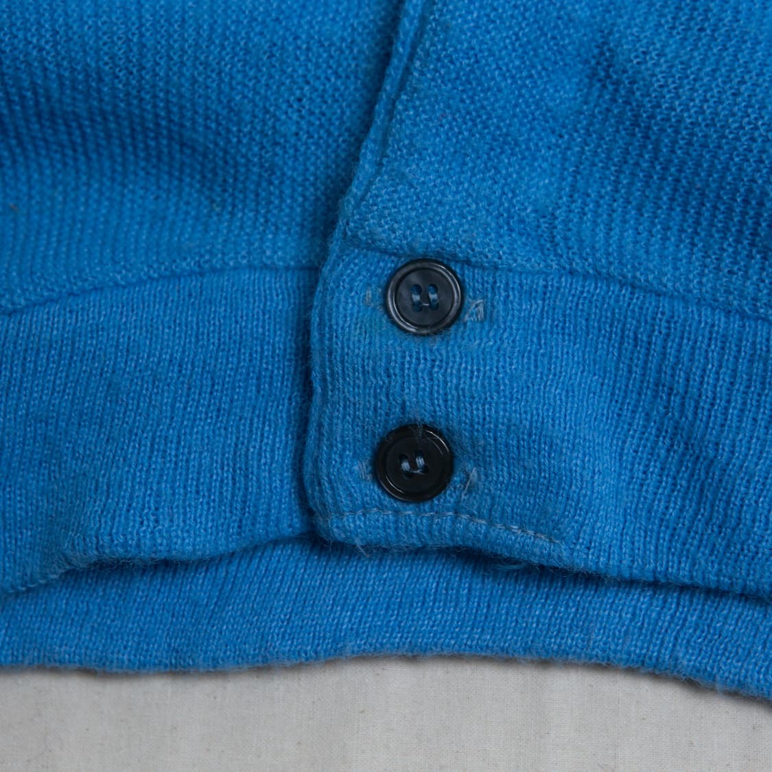 70s IZOD 라코스테 아크릴 가디건 스카이블루 상품이미지3