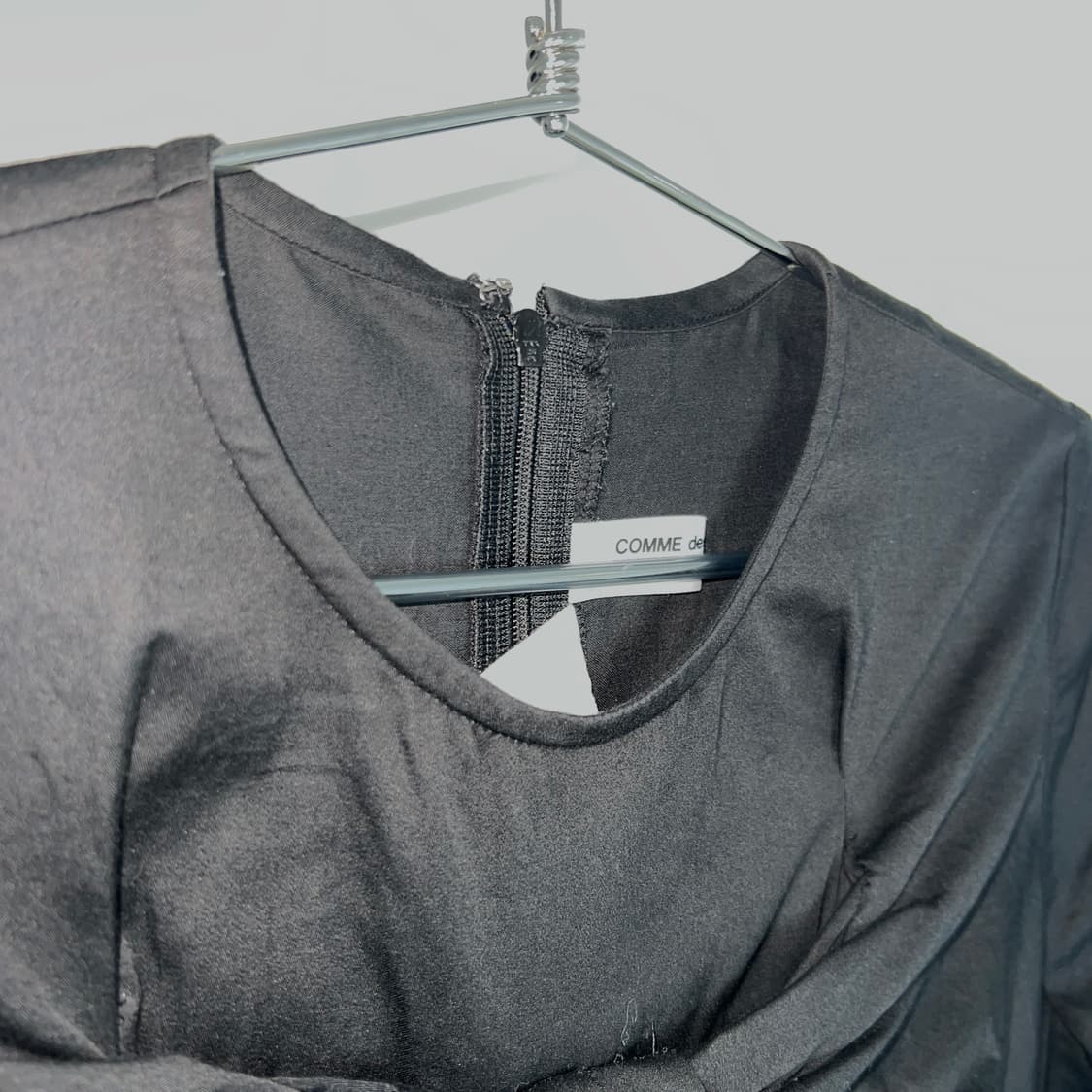 꼼데가르송 백 집업 리본 블라우스 샘플 버전 상품이미지7