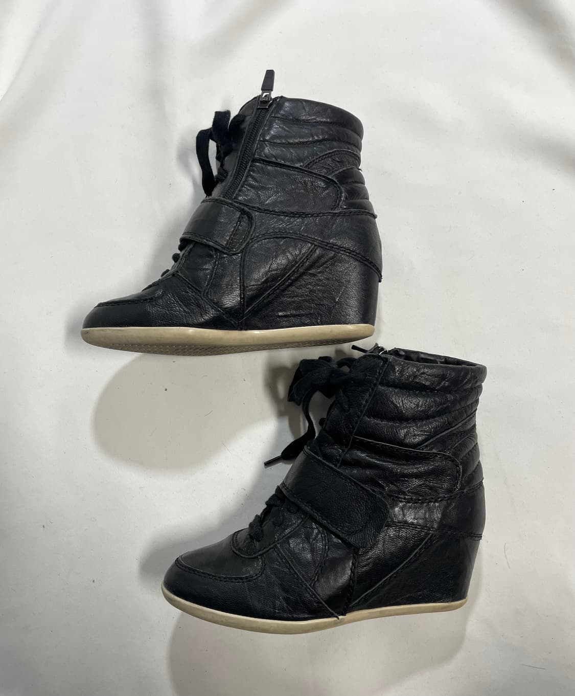 all leather 웨지힐 스니커즈 상품이미지2