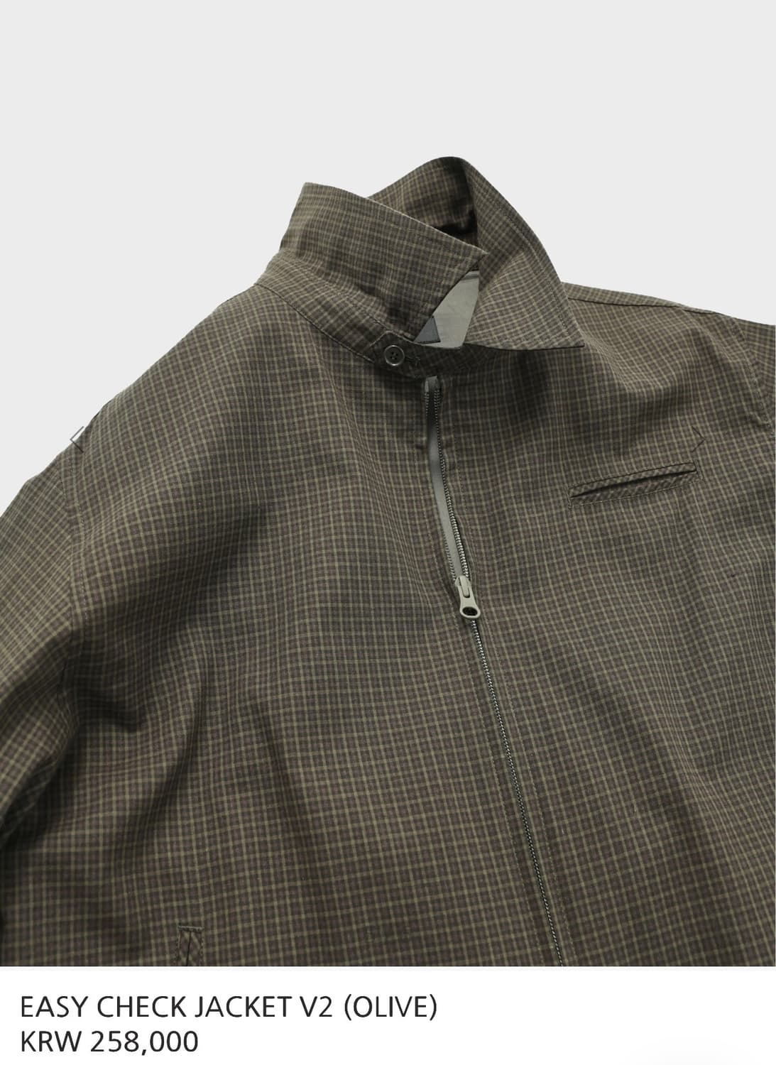 [2] 999휴머니티 이지 체크 자켓 easy check jacket  상품이미지5
