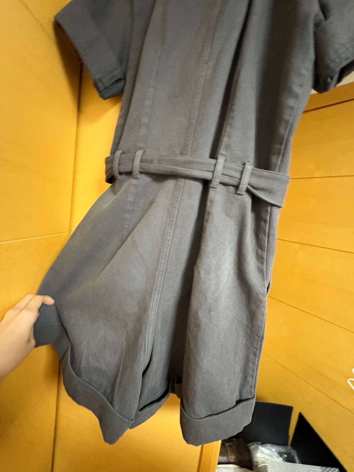 A.P.C 아페쎄 점프수트 - 차콜 38 상품이미지5