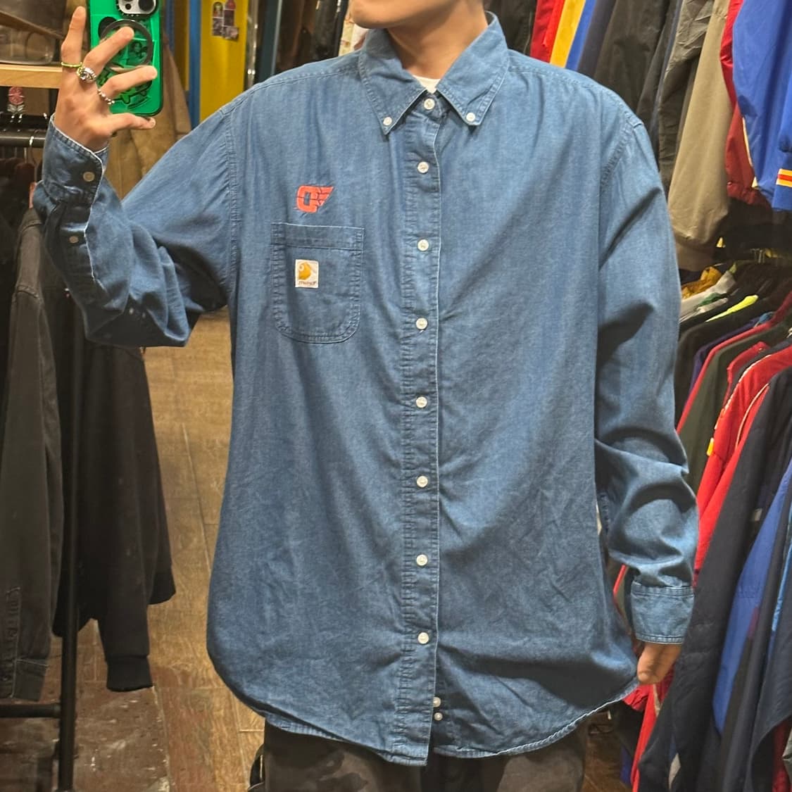 [HI] 칼하트 데님셔츠 상품이미지2