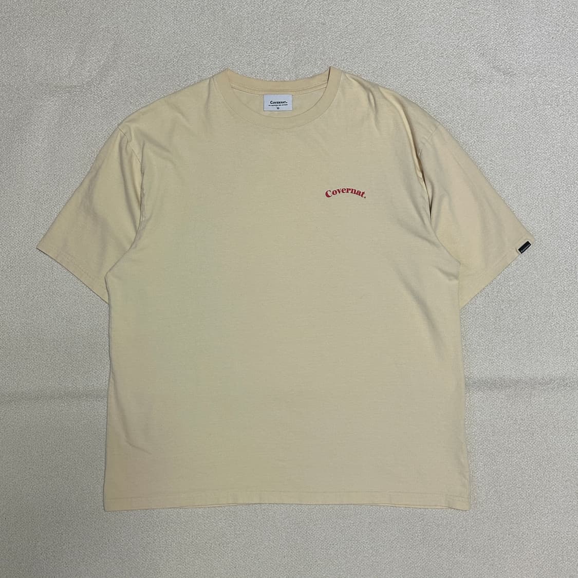 커버낫 세리프 아치 로고 티셔츠 상품이미지1