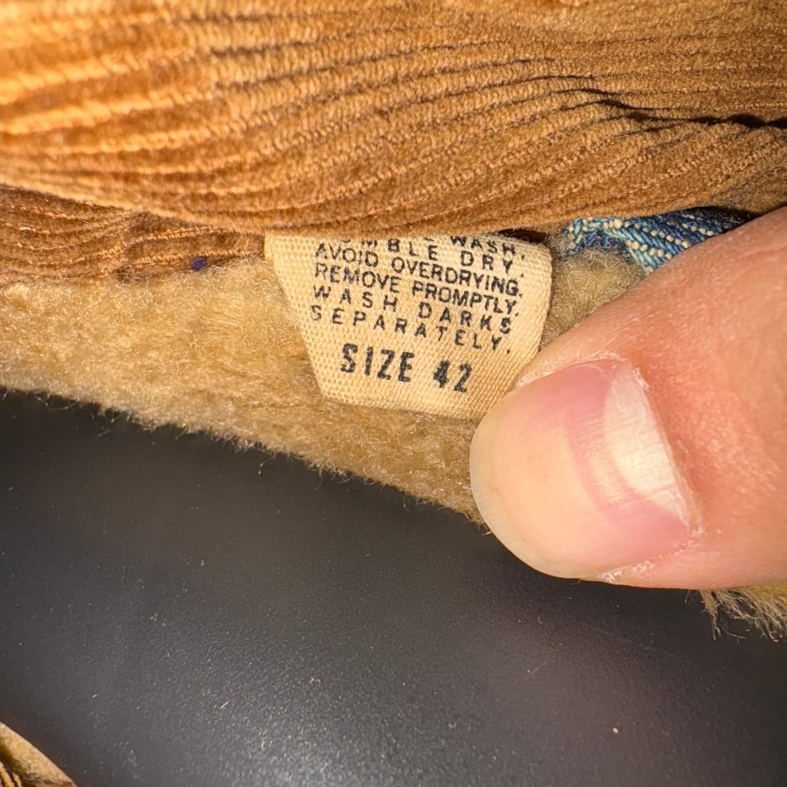 70’s 랭글러 쉐르파 자켓 made in u.s.a 상품이미지5