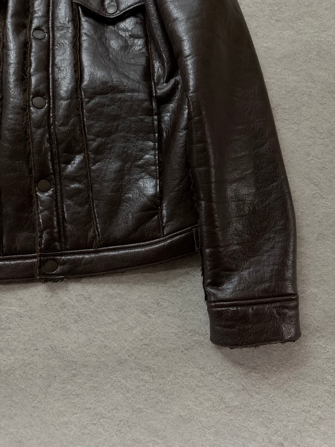 아르마니 익스체인지 퍼 라이닝 자켓 상품이미지6