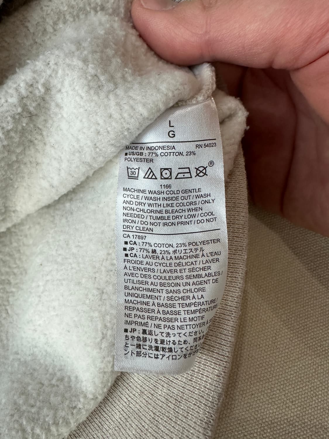 100 바나나 리퍼블릭 스웻셔츠 맨투맨 상품이미지7