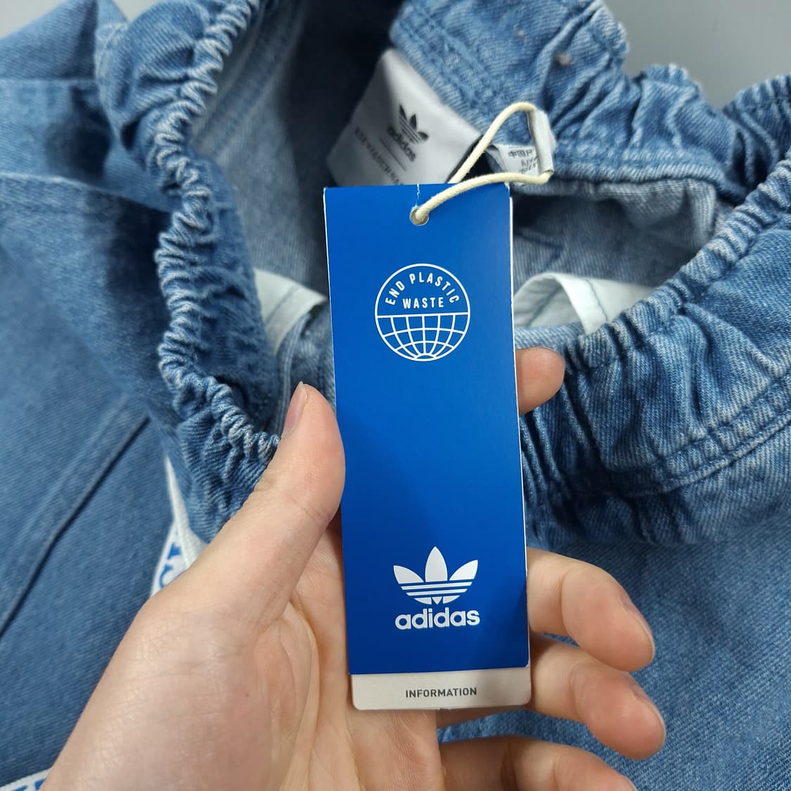 아디다스 X KSENIASCHNAIDER 연청 데님팬츠 새상품 24-28 상품이미지9