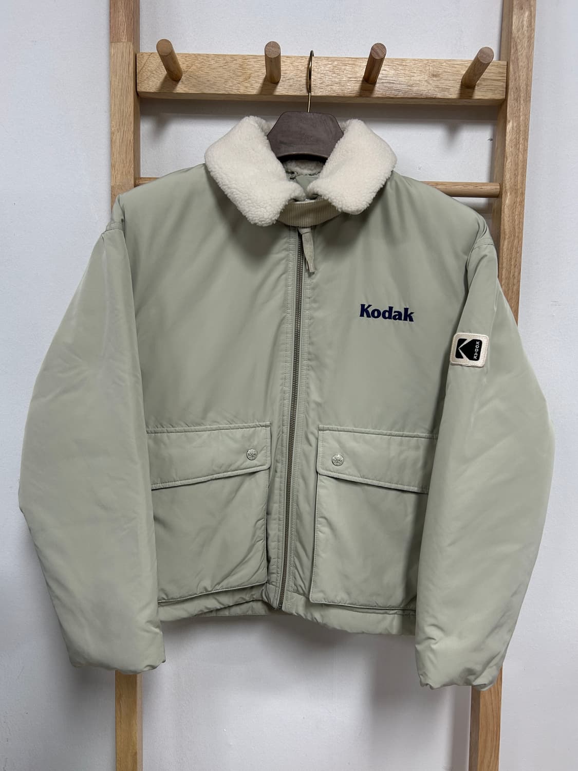 코닥 에센셜 플리스 카라형 패딩 자켓 상품이미지3