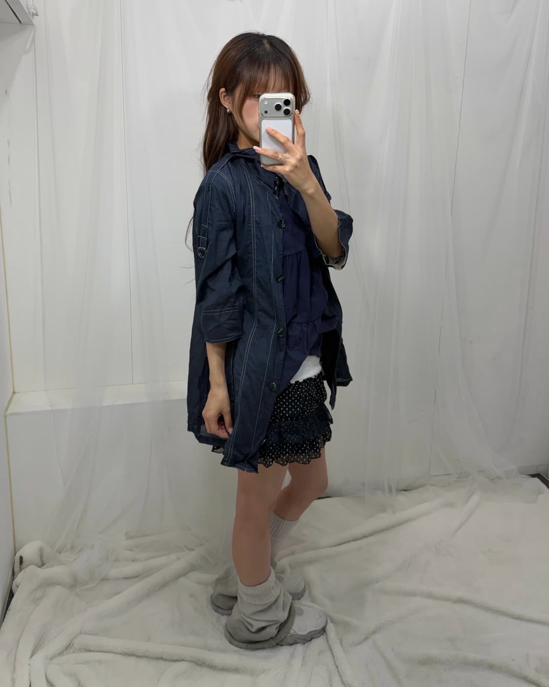 𖤐네이비 러블리걸 set𖤐  상품이미지1