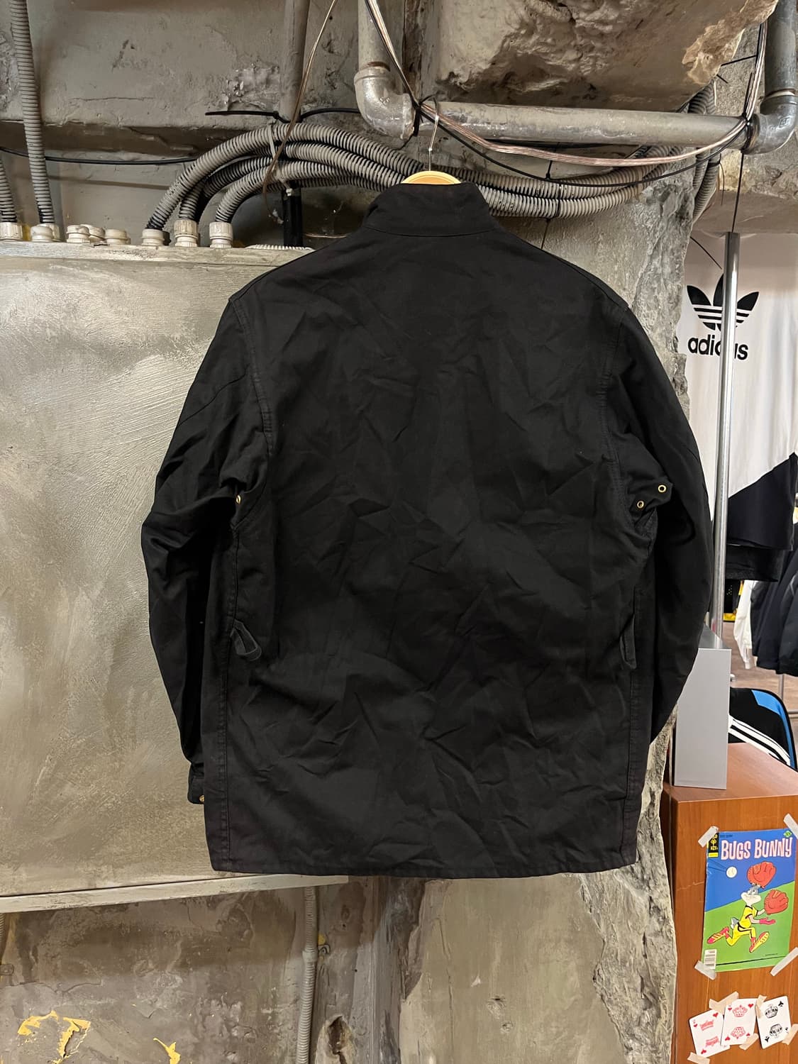 바버 왁스 자켓 블랙 95 #csz2318 상품이미지2