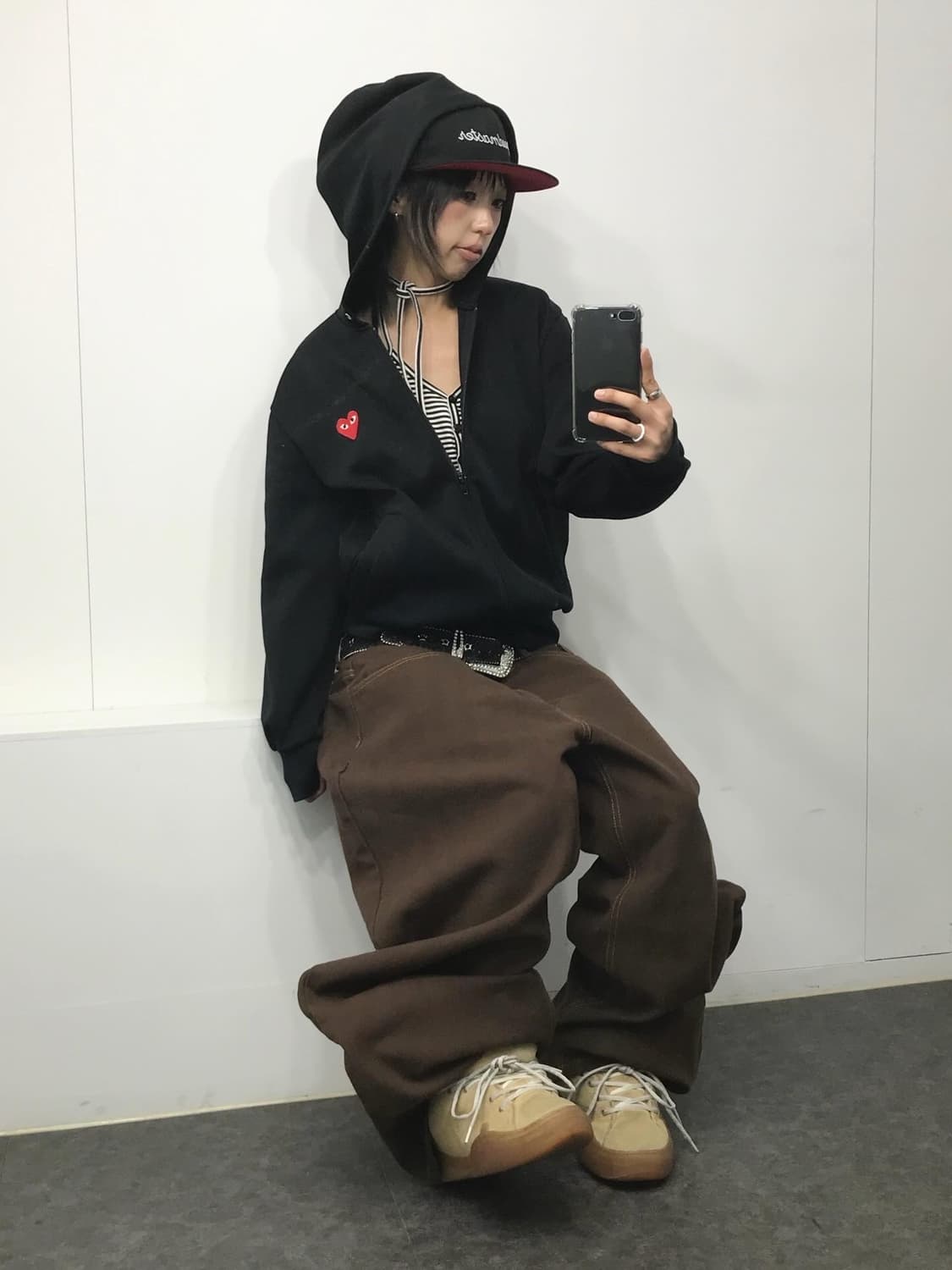 Comme des Garçons Jersey Hood Zip-Up 상품이미지5