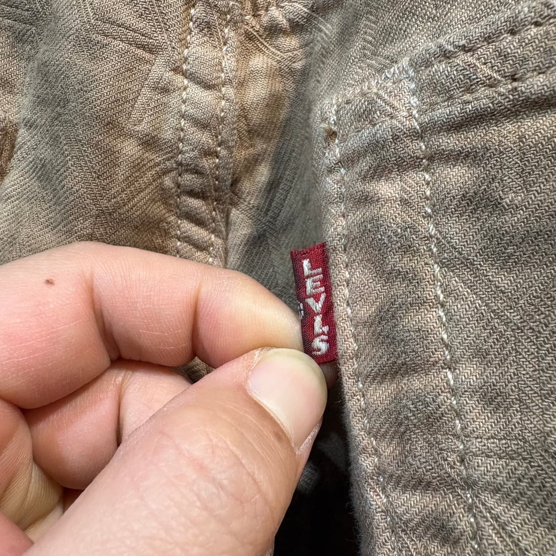 [30] LEVI's X STUSSY 리바이스 스투시 자카드 팬츠 상품이미지5