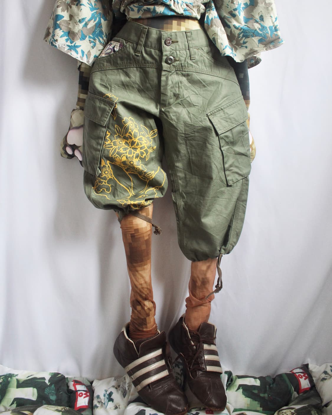 wagara- rabbit&turtle string pants 상품이미지1
