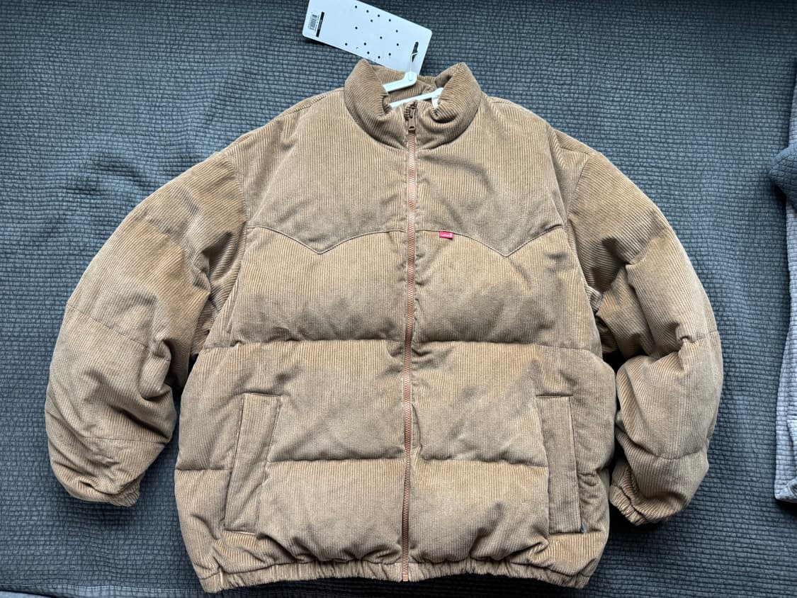 리바이스 코듀로이 다운 패팅 자켓 XL 상품이미지1