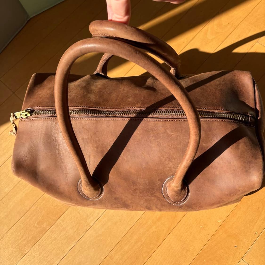 요시다 포터 빔즈 별주 소가죽 보스톤백 상품이미지5