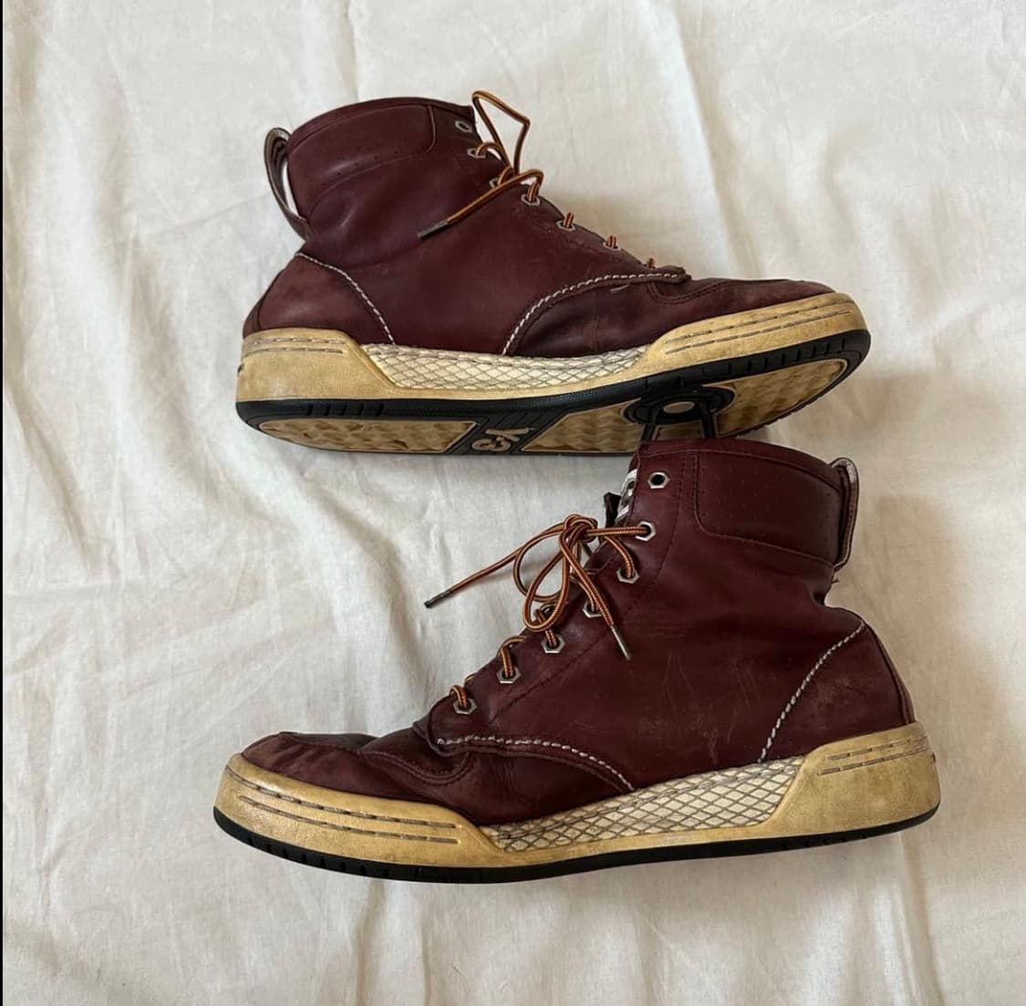 Y-3 요지야마모토 초창기 아카이브 하이탑 스니커즈 상품이미지4