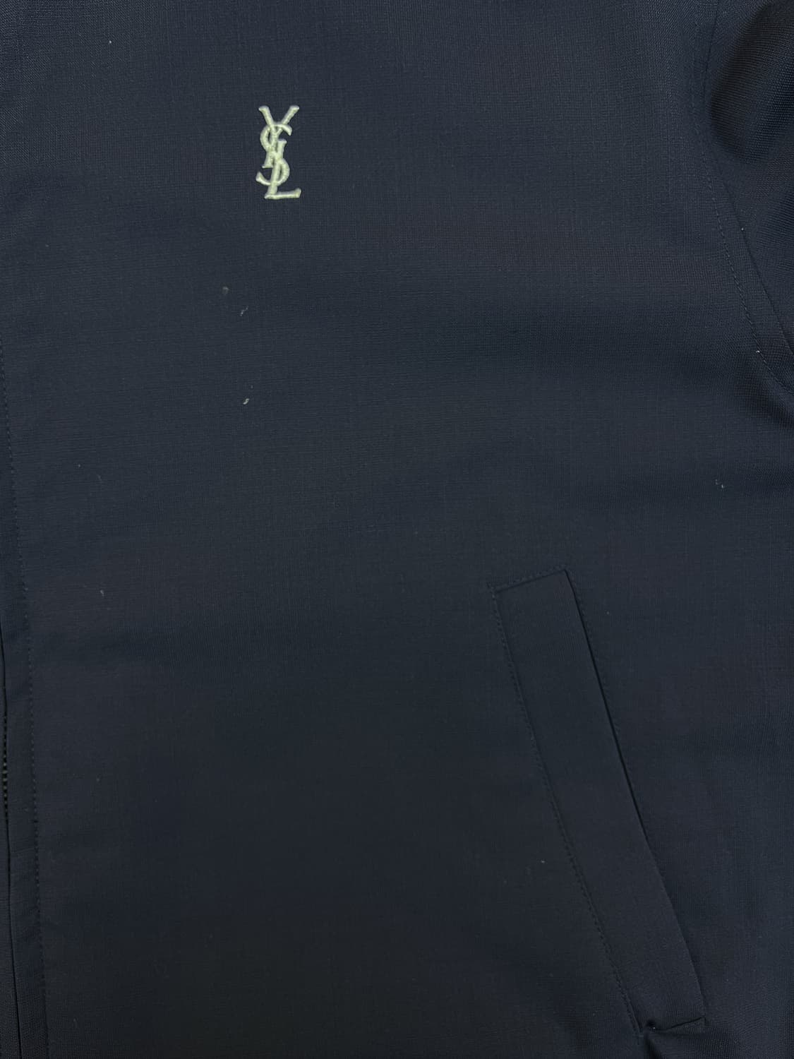 입생로랑 90s ysl 로고 리버시블 자켓 상품이미지10