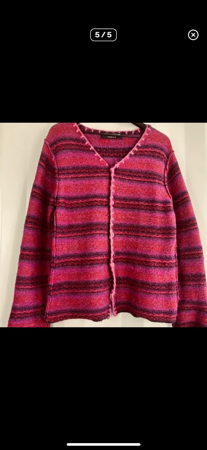 꼼데가르송 옴므 플러스 99aw 가디건  상품이미지4