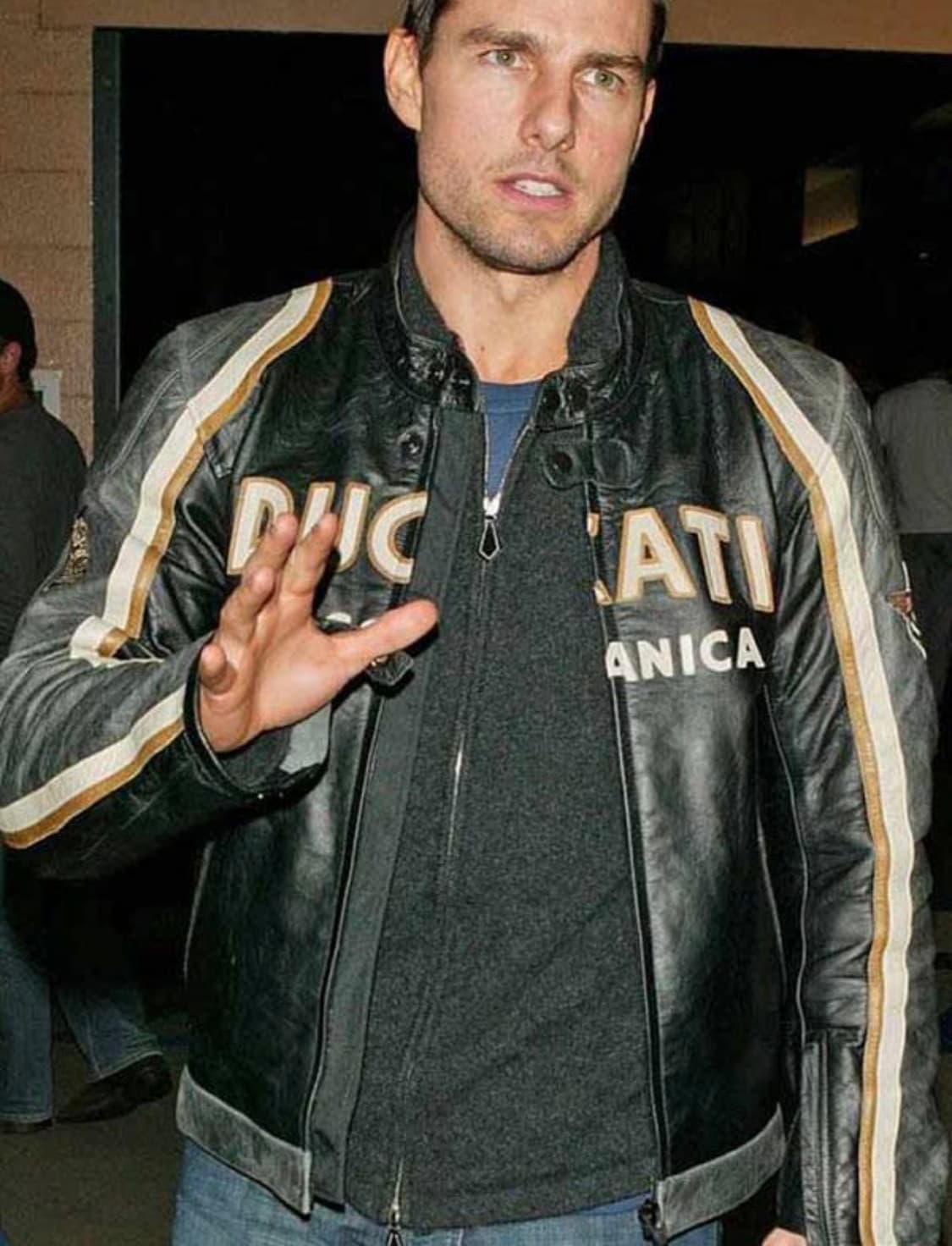 Ducati Meccanica Leather Jacket 빈티지 상품이미지2