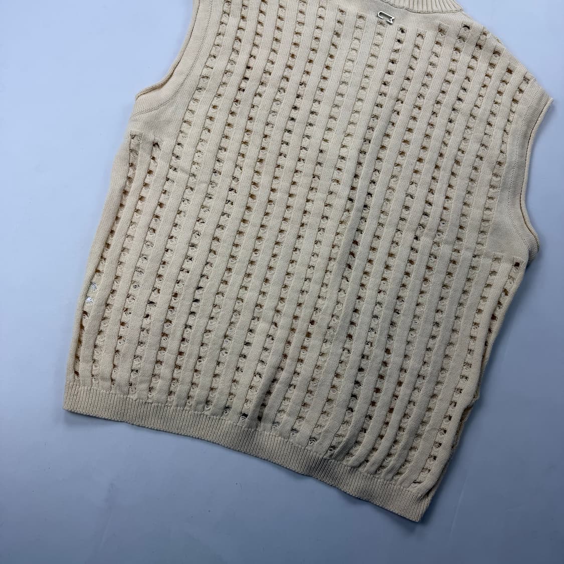 우마뭉 오가닉코튼 하프집업 니트 베스트 상품이미지8