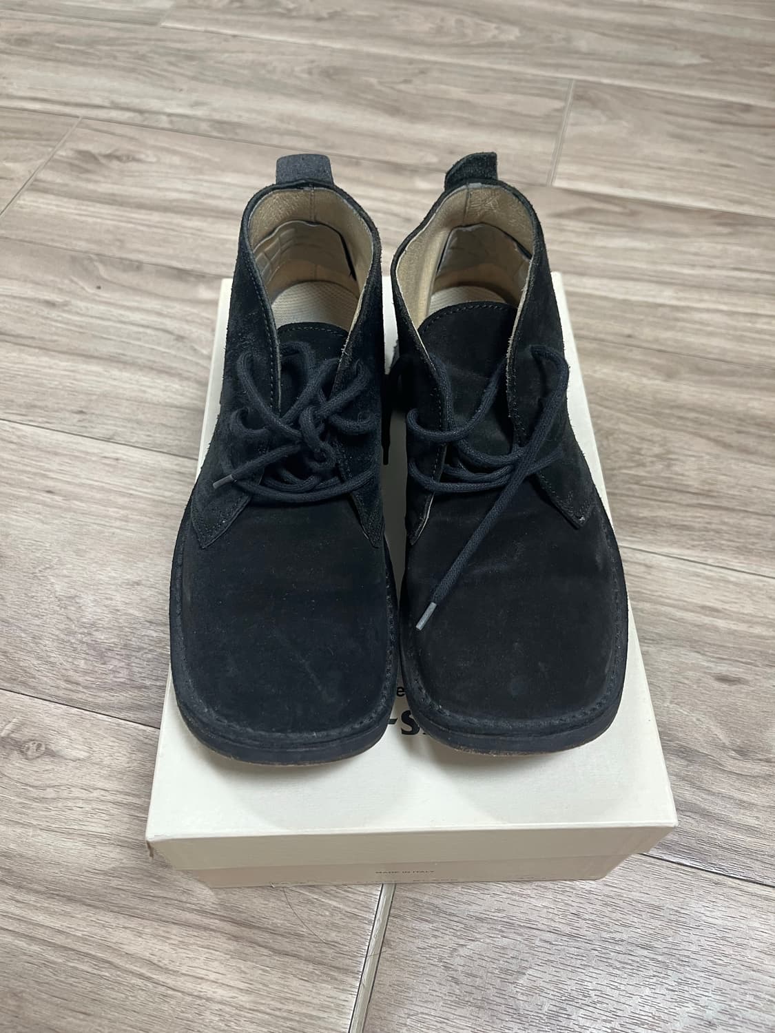 꼼데가르송x드라이슈드 처커부츠 상품이미지2