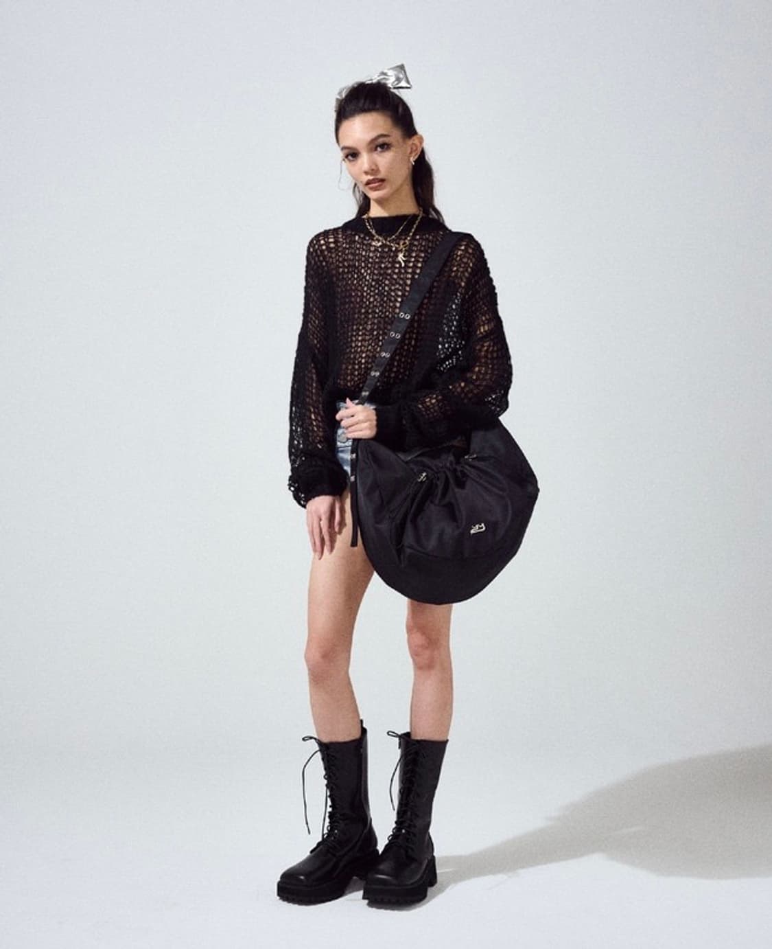 YIE YIE super sasha Bag BLACK 이에이에 상품이미지2