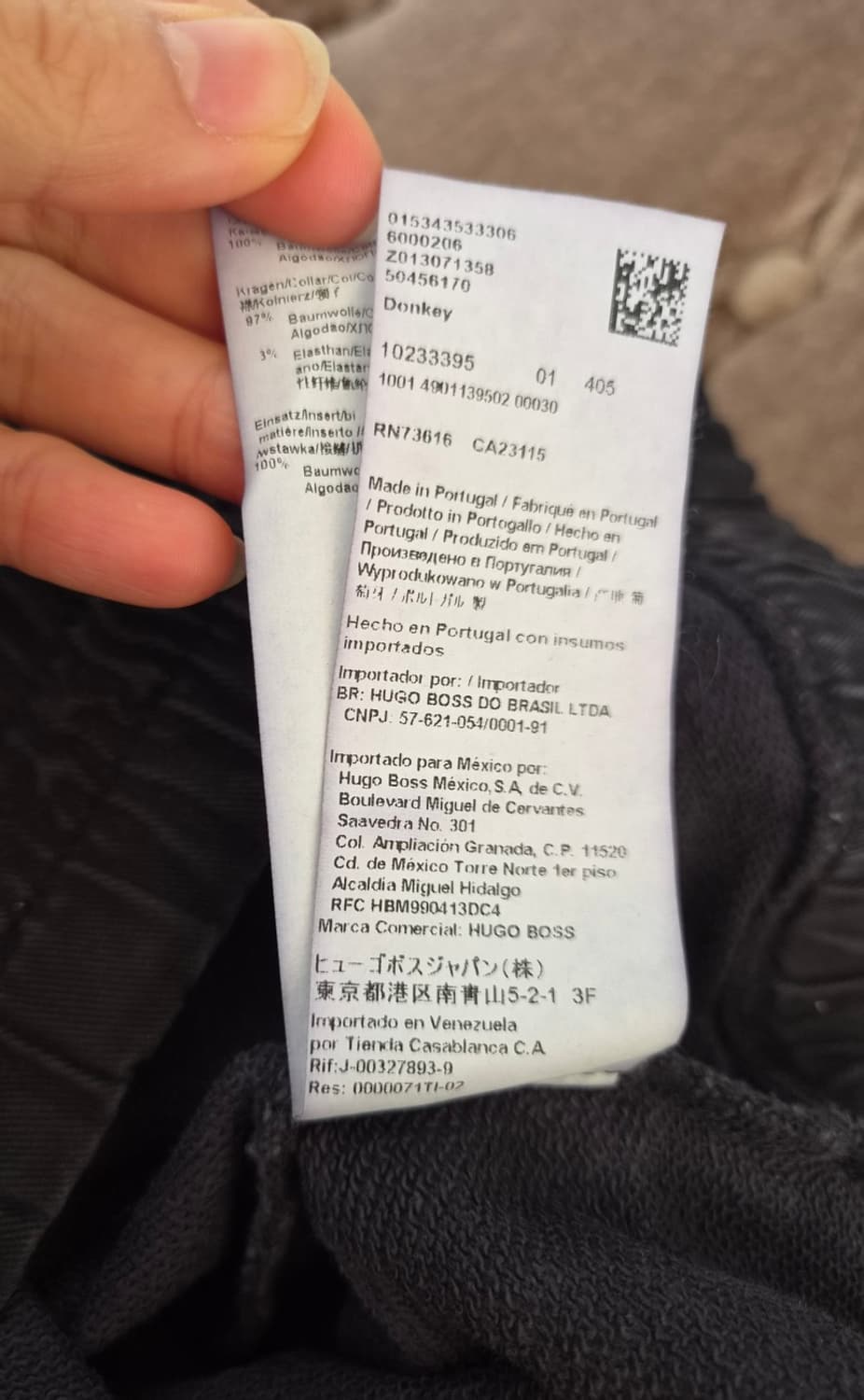 휴고보스 남성 맨투맨 티셔츠 상품이미지8