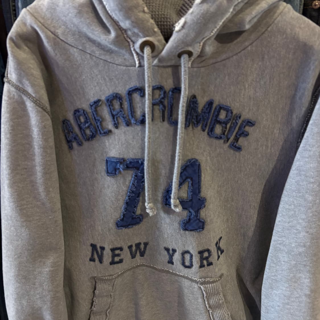아베크롬비 그레이 후드티 상품이미지4