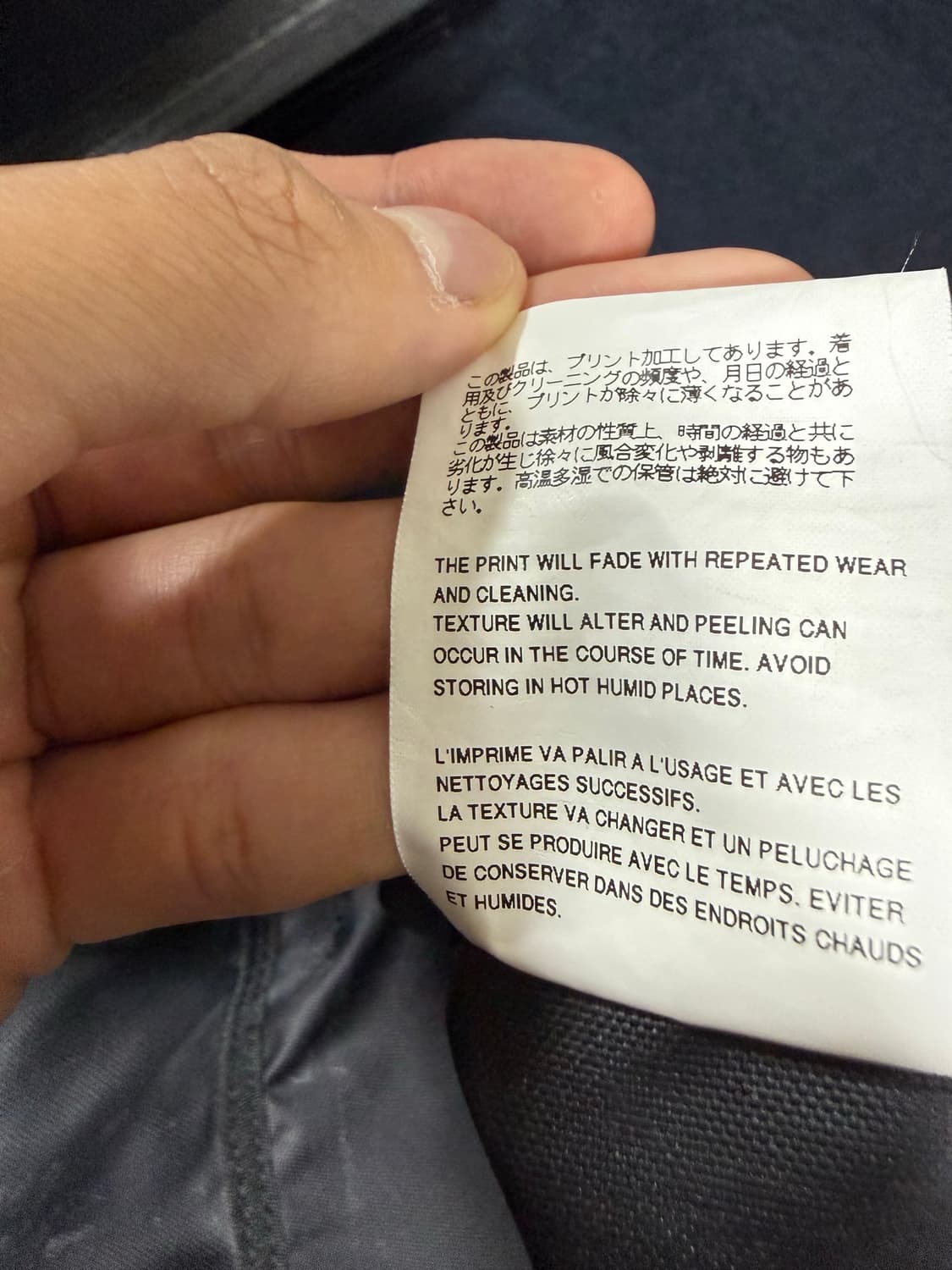 꼼데가르송 CDG 로고 나일론 백팩 정품 판매합니다 상품이미지6