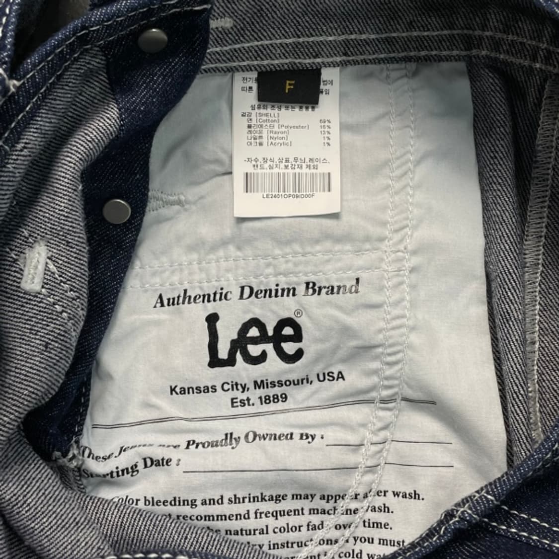 LEE 오버롤 멜빵바지 상품이미지5