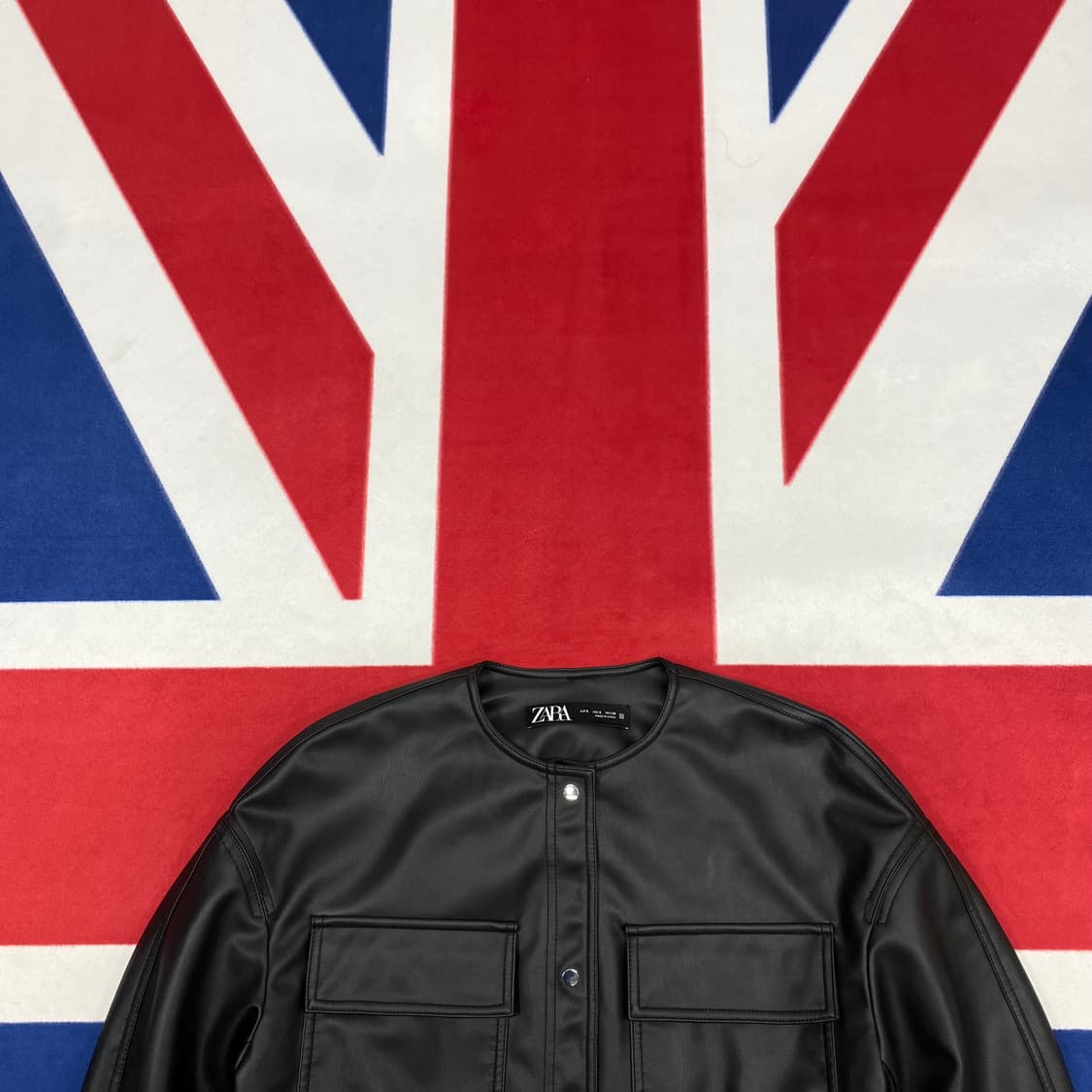 자라 레더자켓 여성 S  상품이미지2