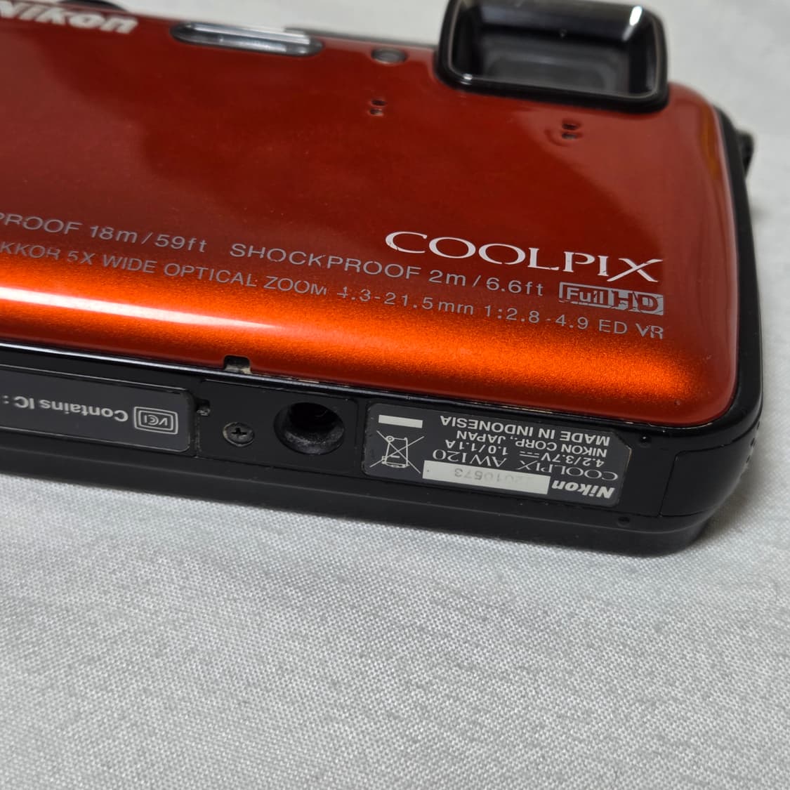 니콘 쿨픽스 aw120 중고품 디카 판매 양도 상품이미지2