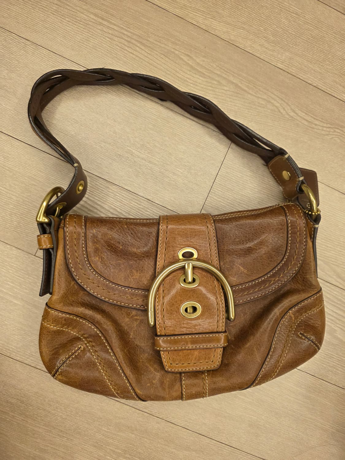 코치 가죽 가방 (빈티지, 올드) 상품이미지1