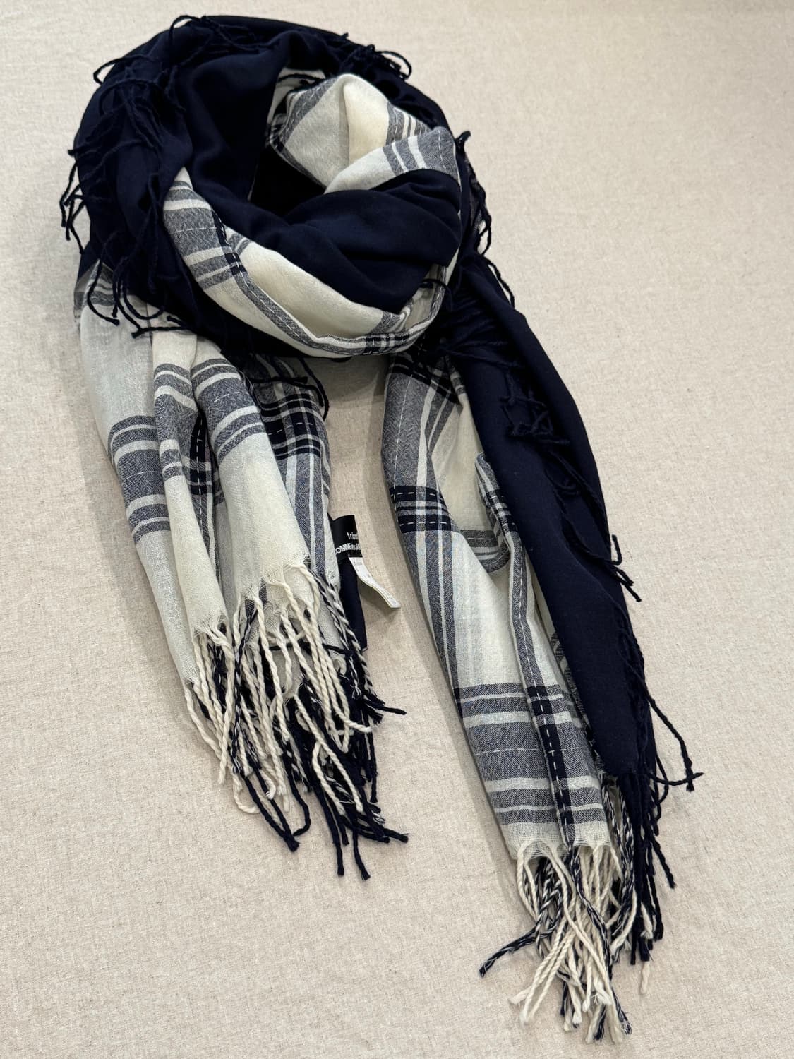 꼼데가르송 91aw 스티치 울 머플러 상품이미지3