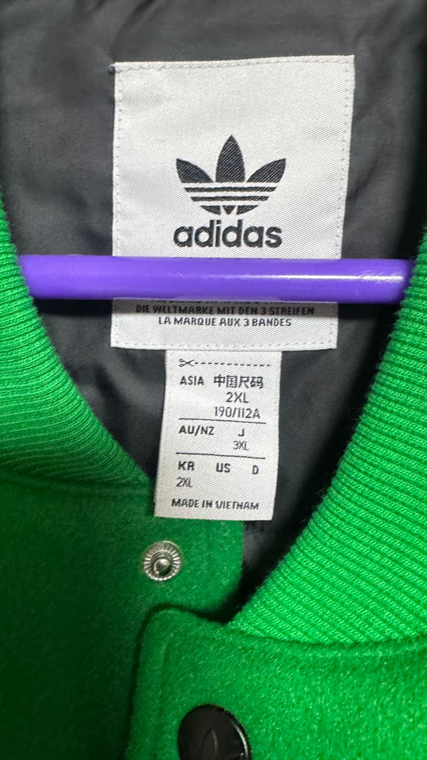 [XXL]아디다스 오리지날 손흥민 바시티 자켓 그린 상품이미지4